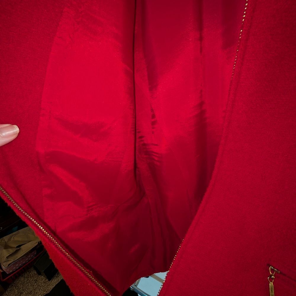 Chaus Red Jacket Ladies Size 12 - Picture 3 of 5